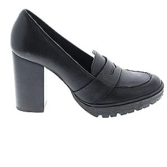 Steve Madden Loafer Block Heels - size 7 - Picture 6 of 6